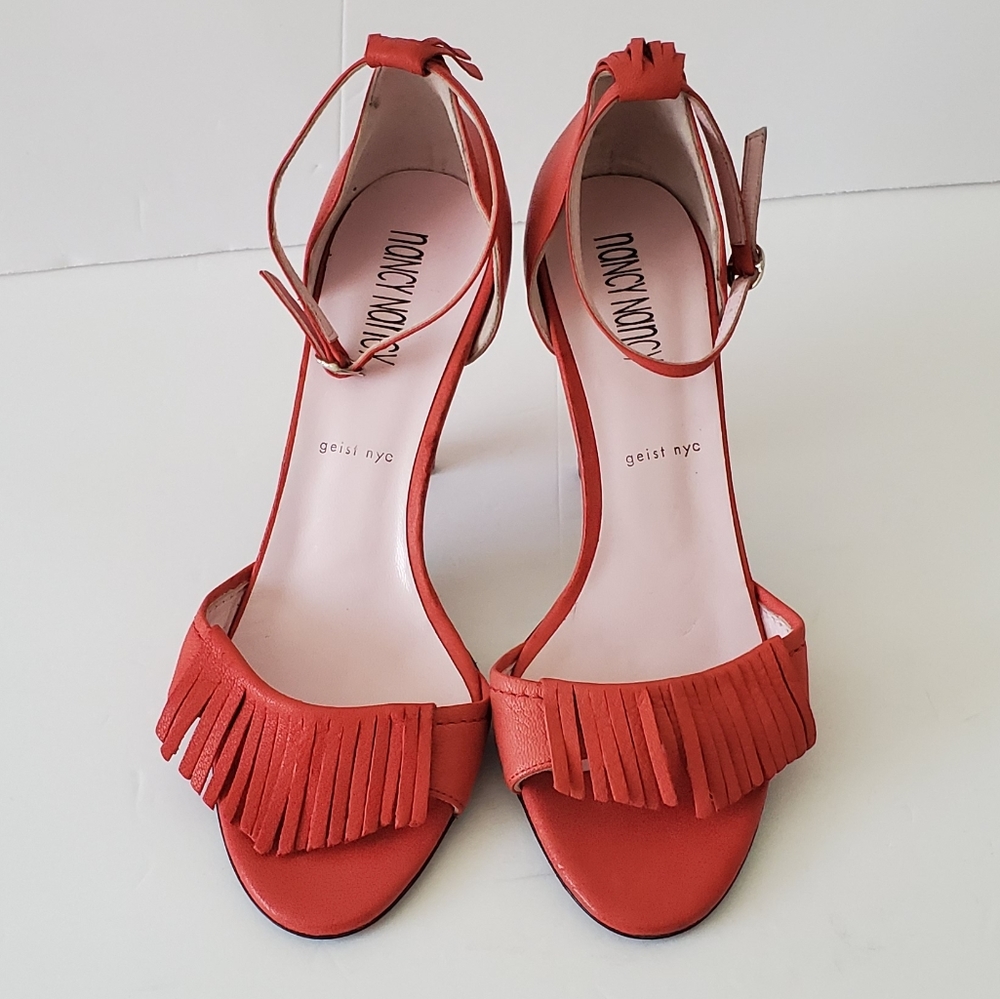 Nancy Nancy Geist NYC leather heels
